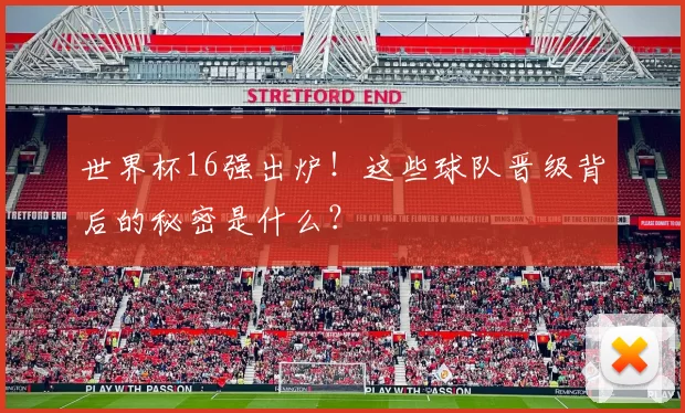 世界杯16强出炉！这些球队晋级背后的秘密是什么？