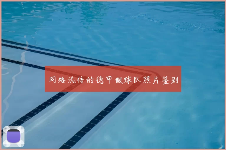 网络流传的德甲假球队照片鉴别